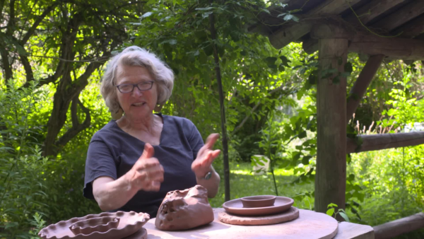 Susan Leader on Her Pottery