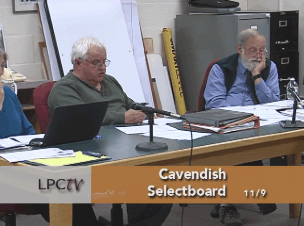 Cavendish Selectboard 11/9