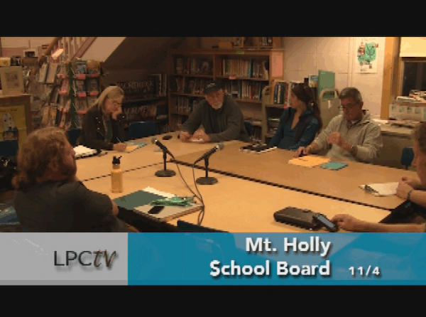 Mt. Holly School Bd. 11/4