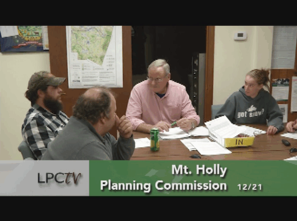 Mt. Holly Planning Comm. 12/21