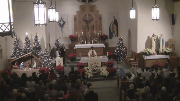 Christmas Eve Mass in Ludlow