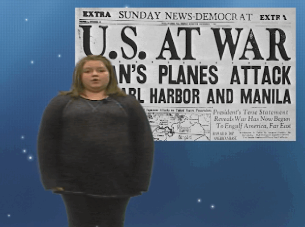CTES 6th Grade on WWII- USA at War