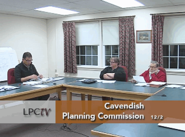Cavendish Planning Comm. 12/2