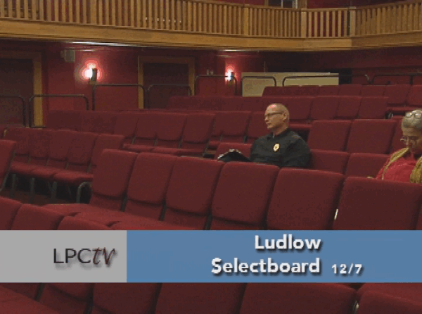 Ludlow Selectboard 12/7
