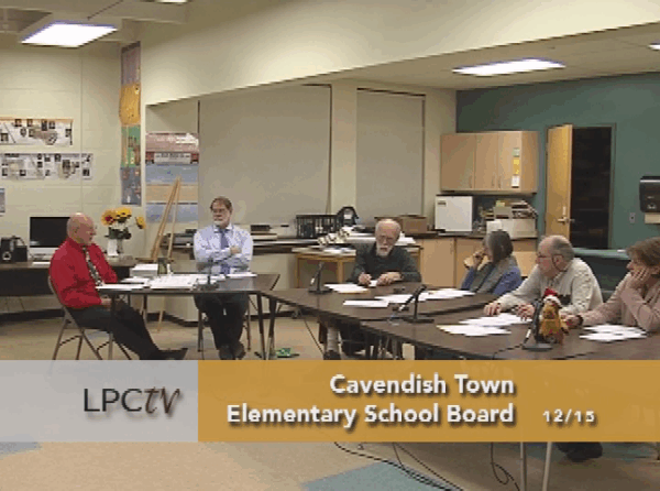 Cavendish Town Elem. School Brd. 12/15