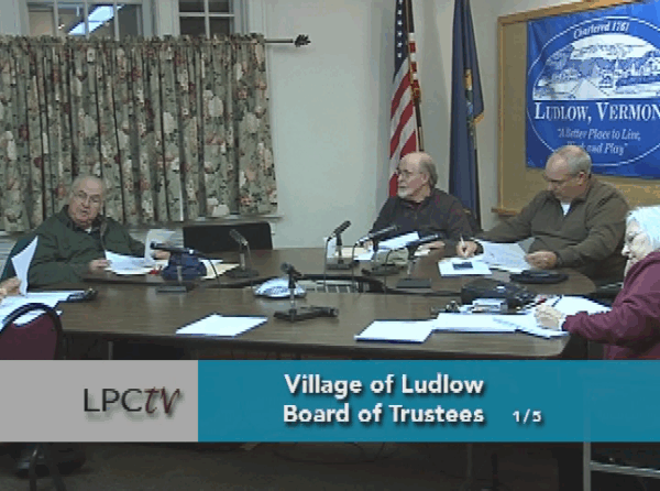 Village of Ludlow Bd. of Trustees 1/5