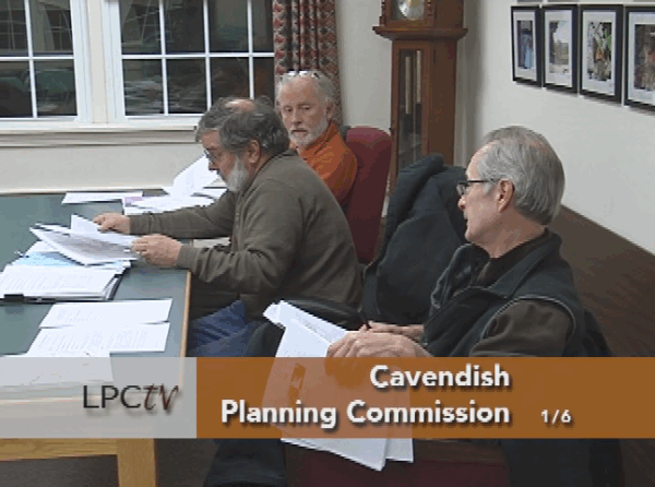 Cavendish Planning Comm. 1/6