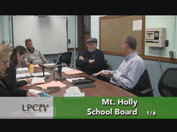 Mt. Holly School Brd. 1/6