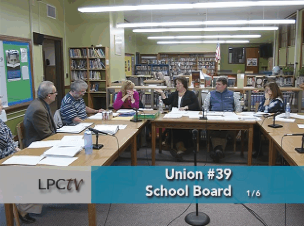 Union #39 School Brd. 1/6