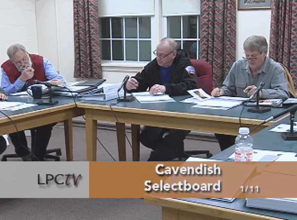 Cavendish Selectboard 1/11