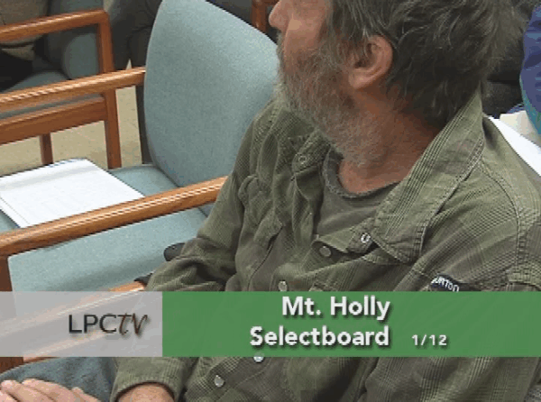 Mt. Holly Selectboard 1/12