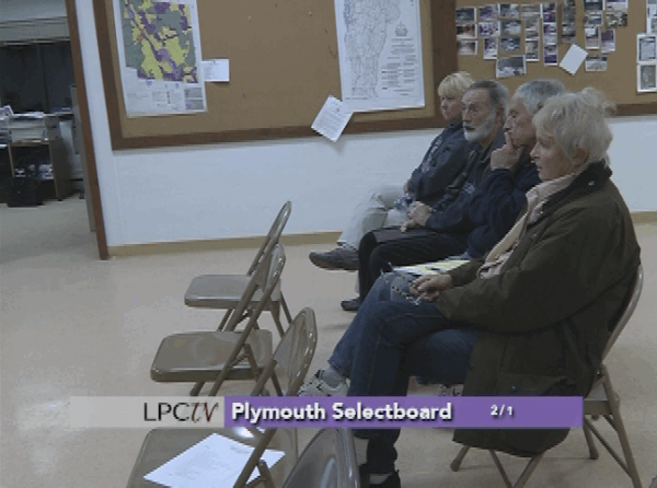 Plymouth Selectboard 2/1