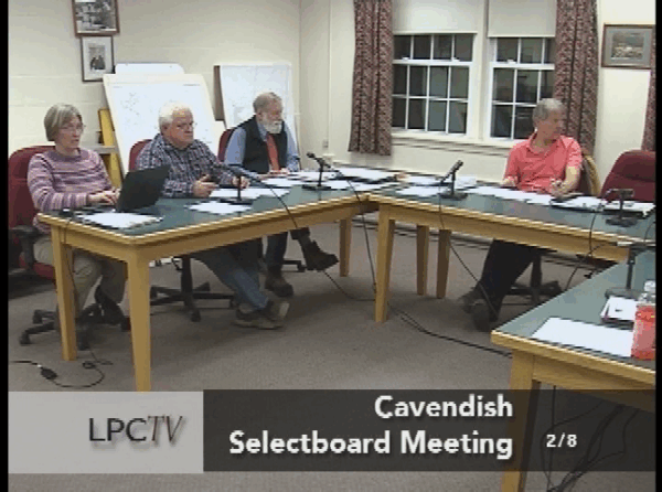 Cavendish Selectboard 2/8