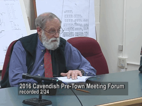 Cavendish Pre-Town Meeting Forum