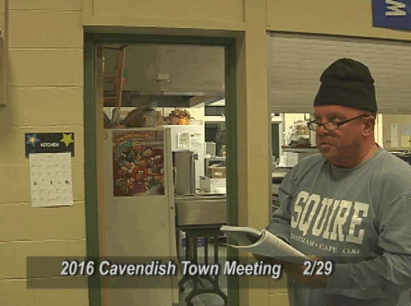 2016 Plymouth Town Meeting