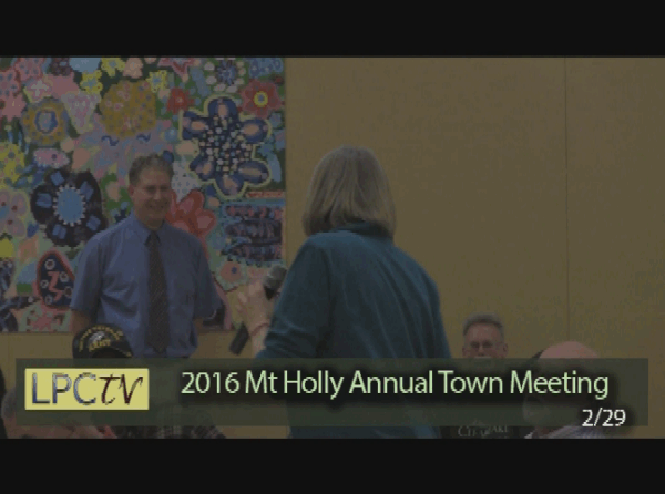 Mount Holly Town Meeting