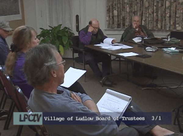 Village of Ludlow Board of Trustees