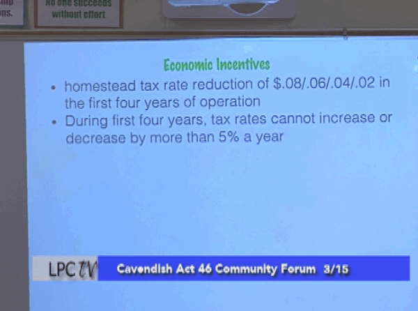 Cavendish Act46 Community Forum