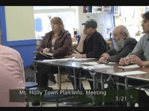 Mt. Holly Town Plan Info Mtg. 3/21