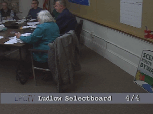 Ludlow Selectboard 4/4