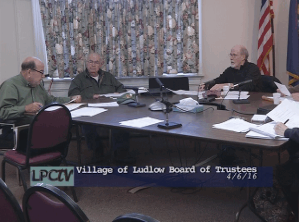 Ludlow Village Board of Trustees 4/5