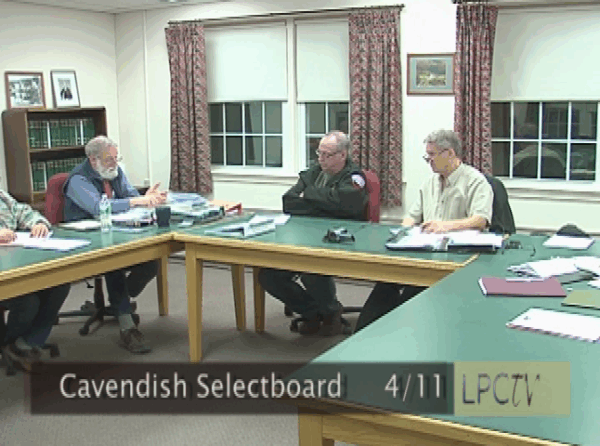 Cavendish Selectboard 04/11