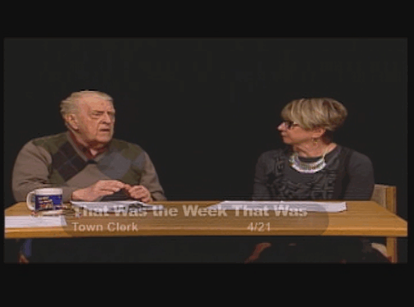 That Was the Week That Was- Town Clerk