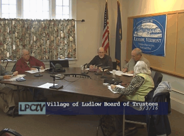 Village of Ludlow Trustees 5/3