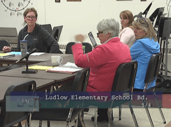 Ludlow Elementary School Board 5/4