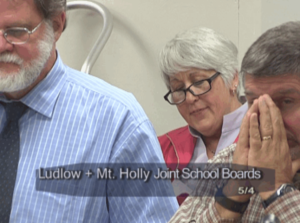 Ludlow & Mt. Holly Joint School Bds. 5/4