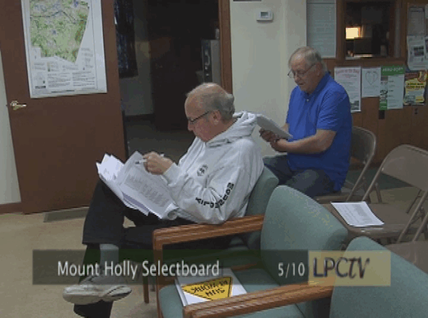 Mt. Holly Selectboard 5/10