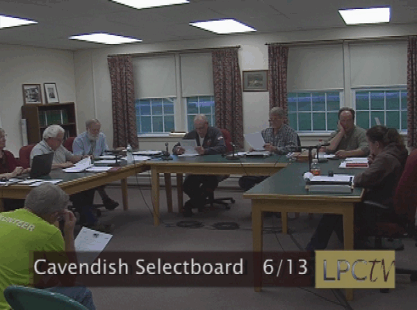 Cavendish Selectboard 6/13