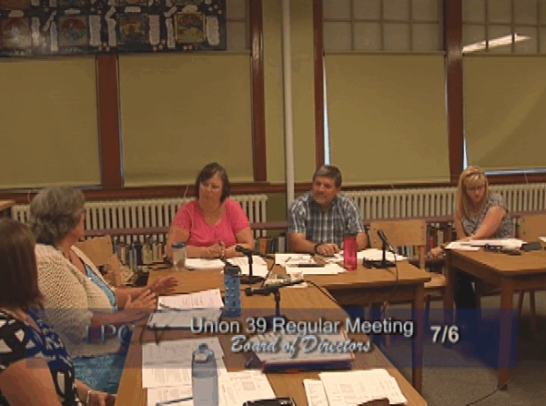 Union-39 School Board 7/6