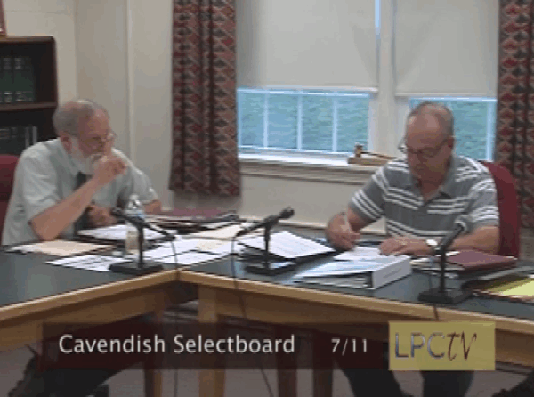 Cavendish Selectboard 7/11