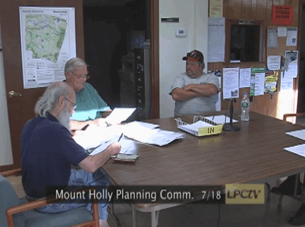Mt. Holly Planning Cmsn. 7/18