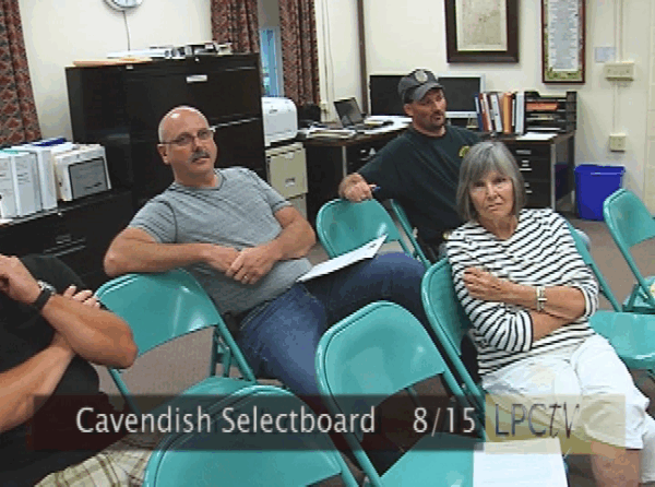 Cavendish Selectboard 8/15