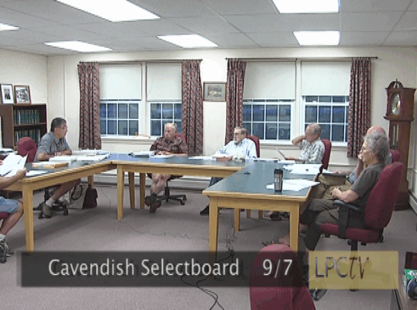 Cavendish Planning Commission 9/7