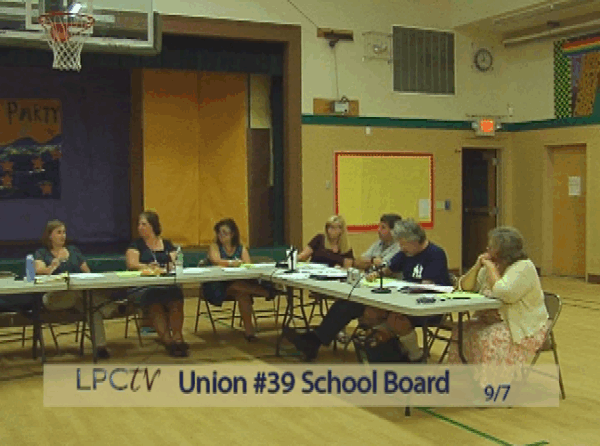 Union-39 School Bd. 9/7