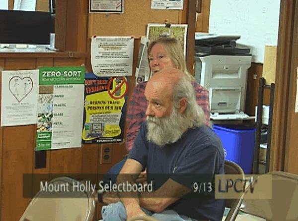 Mt. Holly Selectboard 9/13