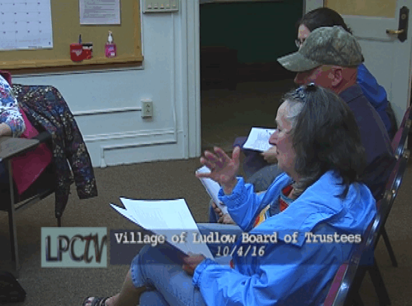 Ludlow Village Trustees 10/4