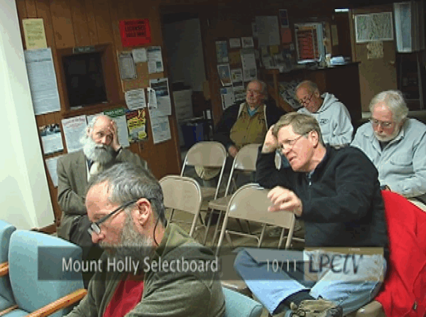 Mt. Holly Selectboard 10/11