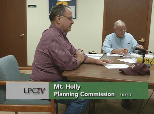 Mt. Holly Planning Cmsn. 10/17