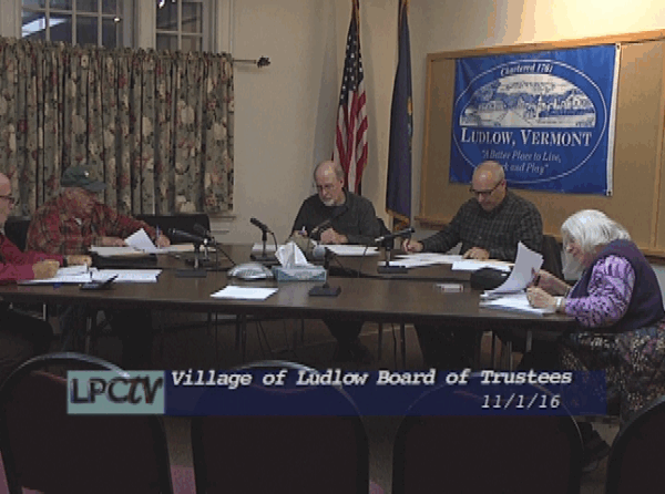 Ludlow Village Trustees 01/11