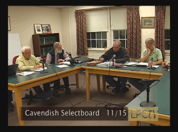 Cavendish Selectboard 11/15