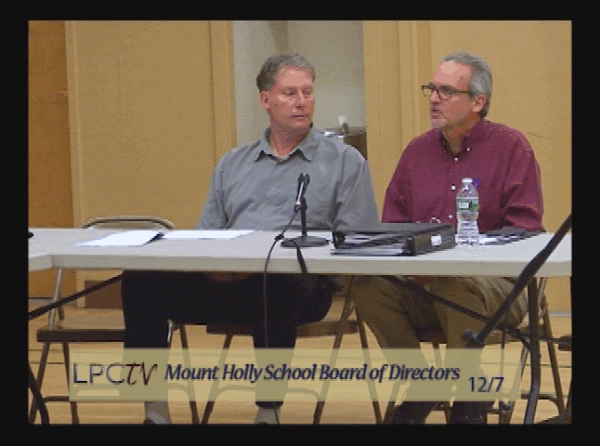 Mt. Holly School Bd. 12/7
