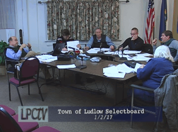 Ludlow Selectboard 1/2