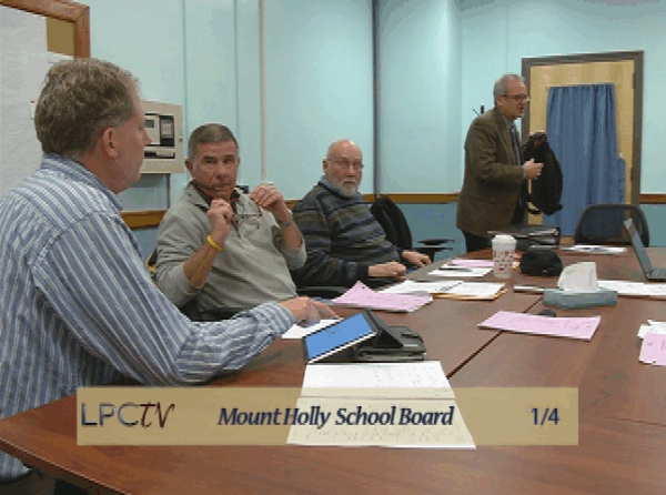 Mt. Holly School Bd. 1/4