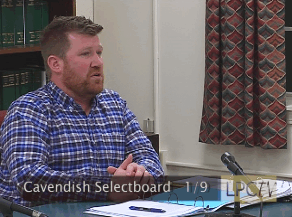 Cavendish Selectboard 1/9