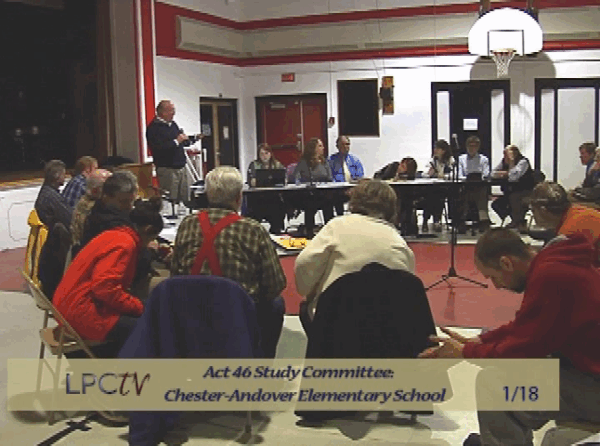 Act 46 Study Committee – Chester 1/18