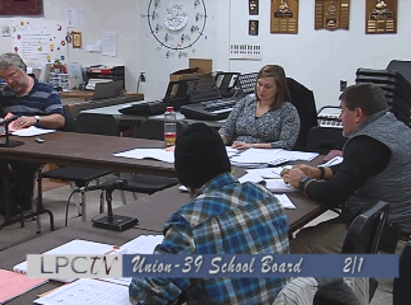 Union-39 School Board 2/1